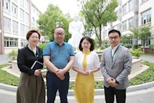 “世界的美好与你我有关”——前校长葛翠兵先生回园外访问