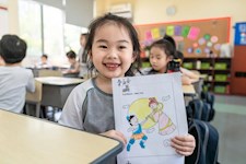 “举笔邀明月，书画绘中秋”