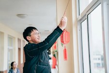 春绿江南岸，又看一年灯 ——园外初中部欢庆元宵佳节